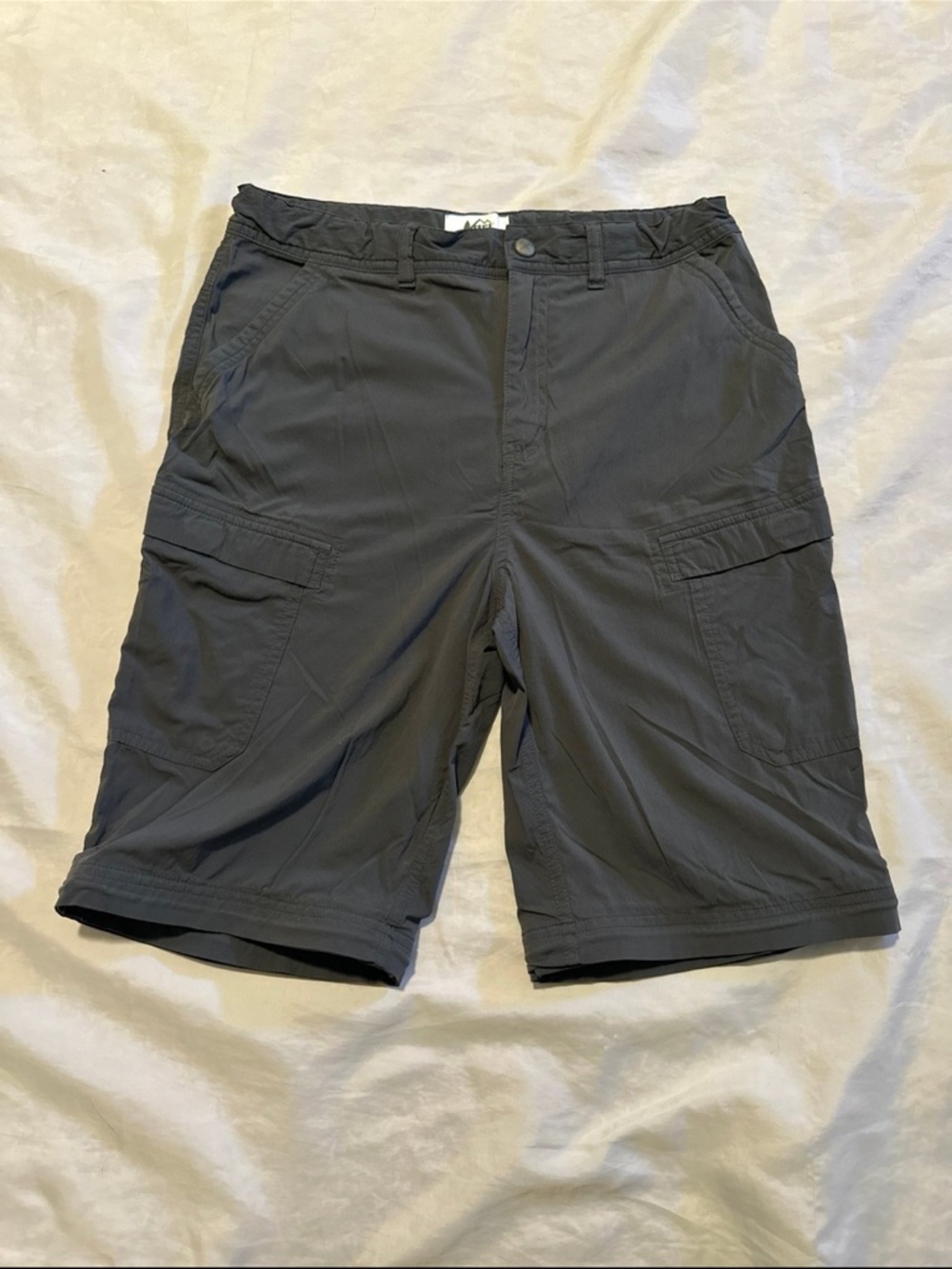 REI Boys Sahara Hiking Shorts Grey Size XL(18)
